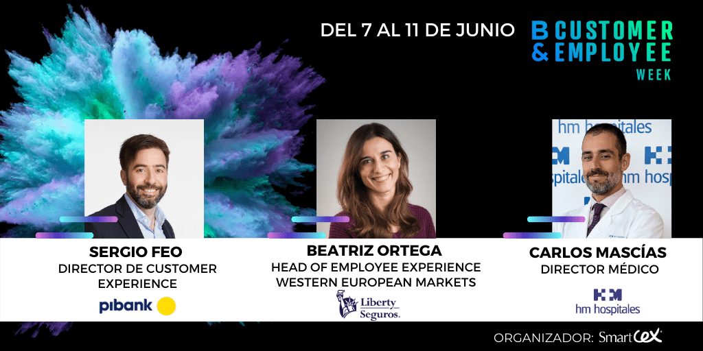 HM Hospitales, Pibank y Liberty Seguros son las primeras confirmaciones dentro del BCustomer & Employee Week’21